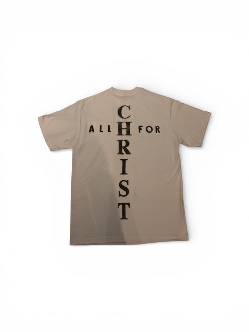 White All for Christ Tee